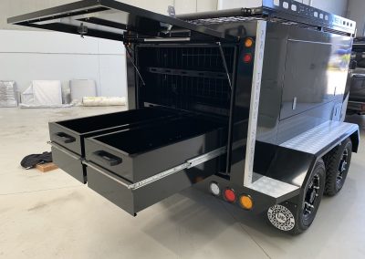 Pro Trade Series Tradesman Trailer Envy Package Projecta Rear Draws and Storage